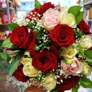 Μπουκέτο με διάφορα άνθη 02 20E Large